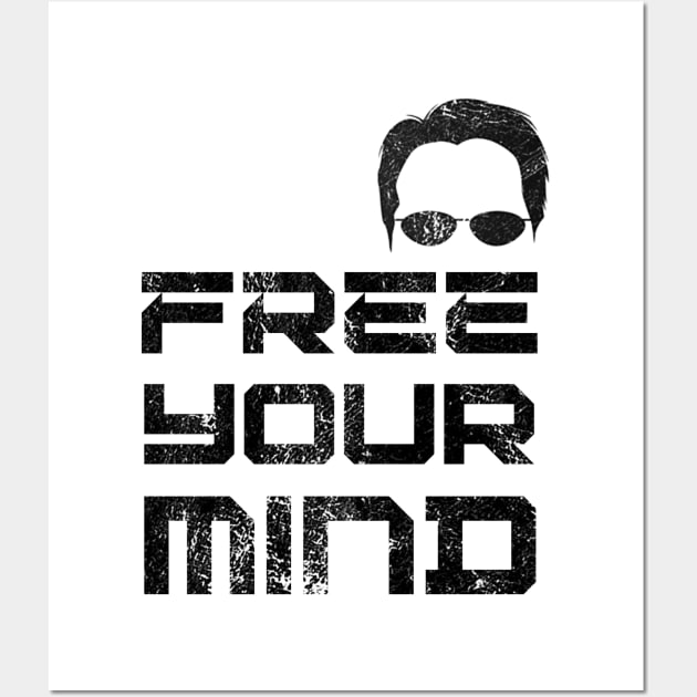 Free your mind Neo. Wall Art by Clathrus